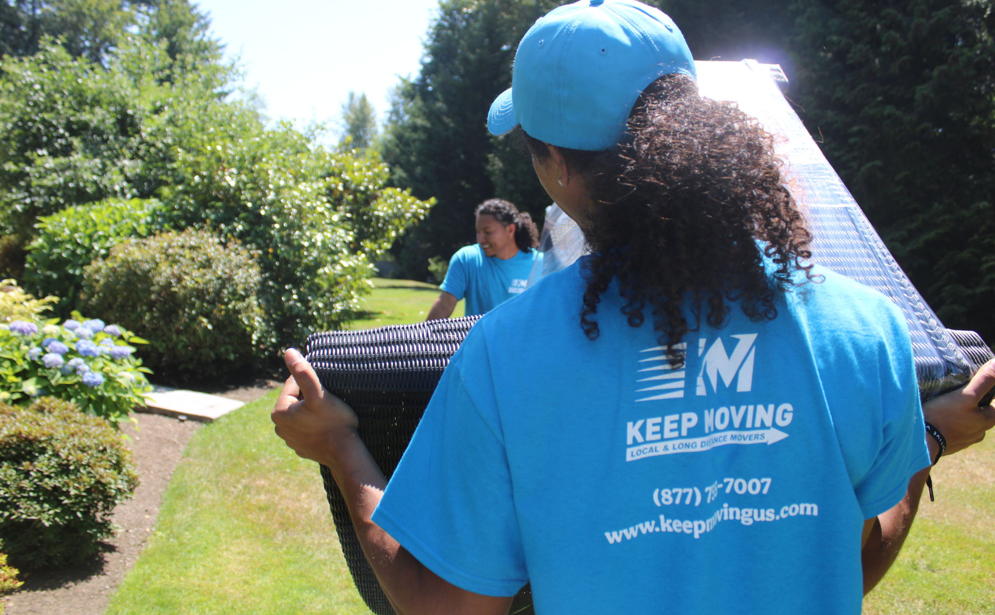 Keep Moving Us mover at work